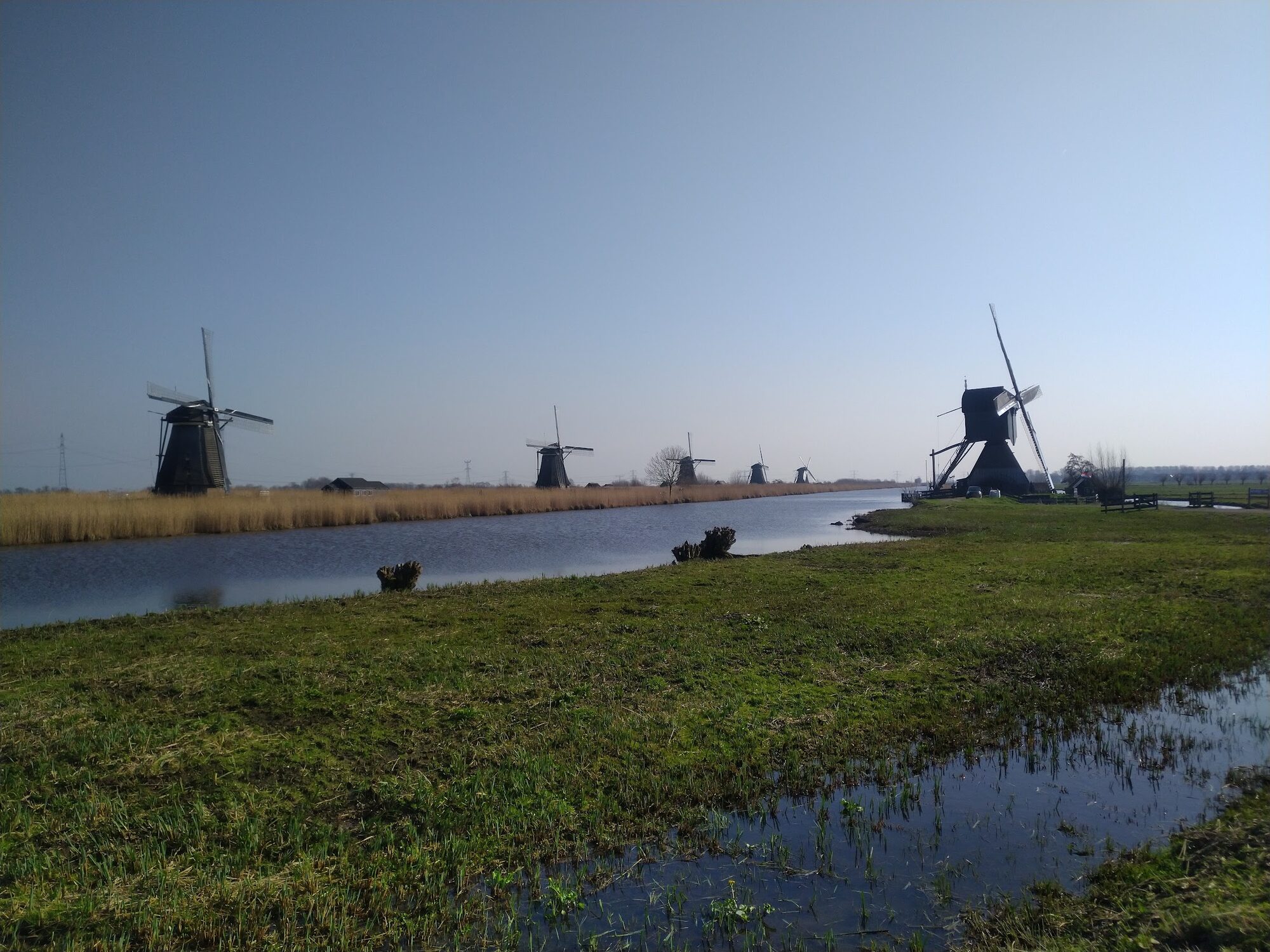 De molens van Kinderdijk